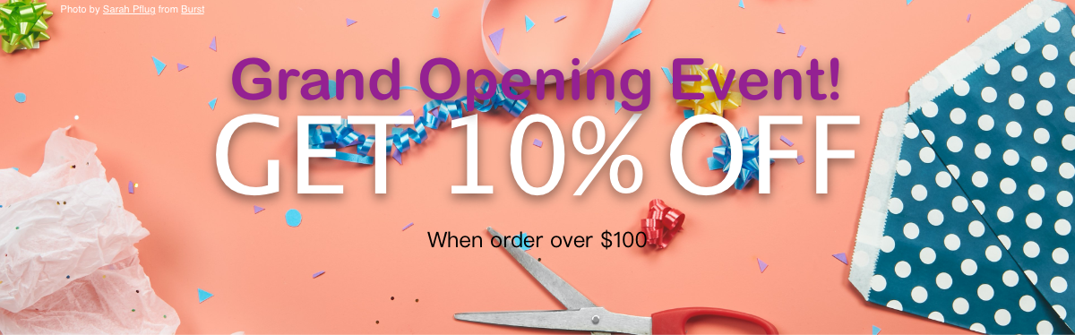 Grand Opening Event NOW!