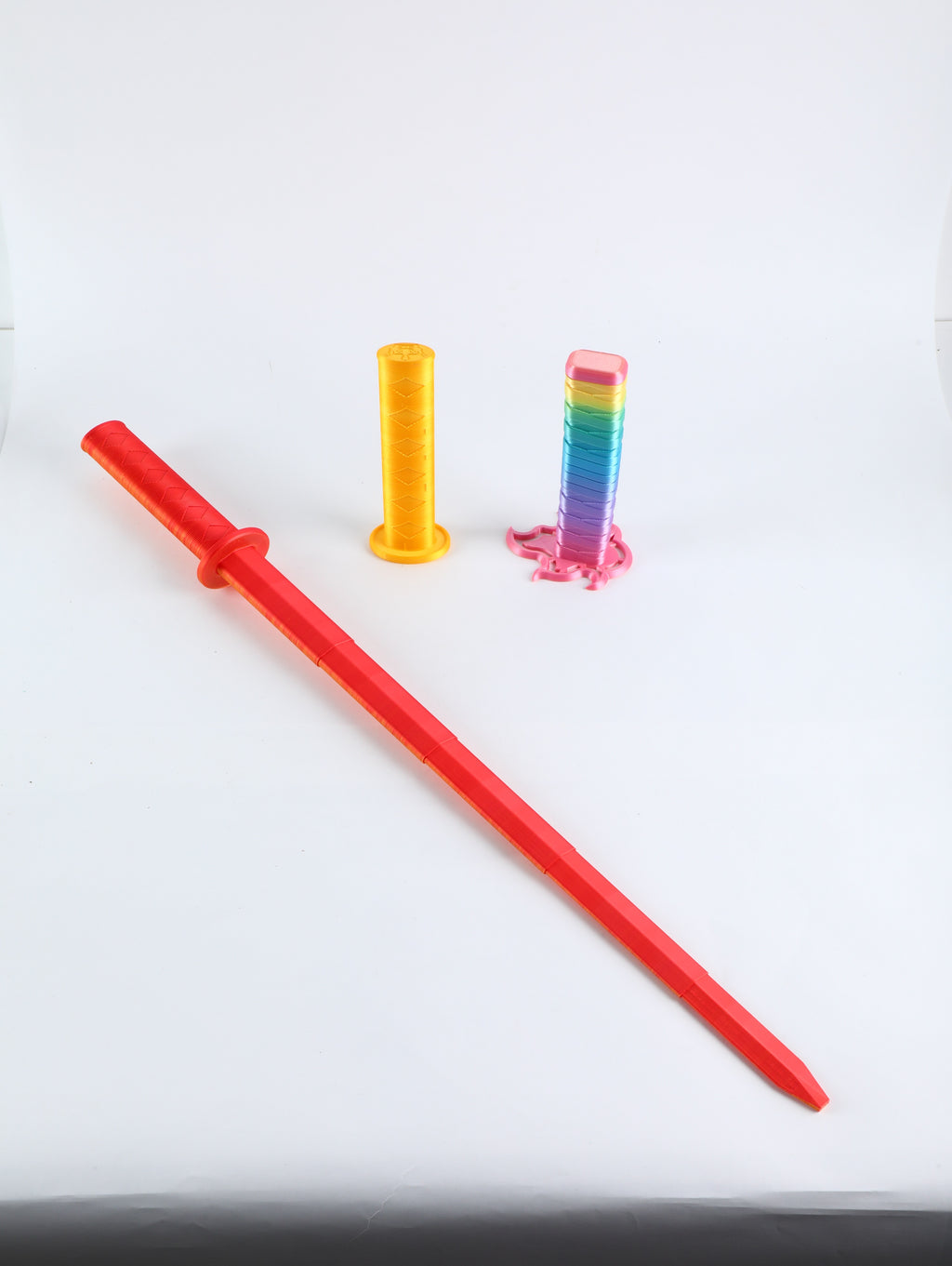 Sword Handles (3D Printed, PLA)