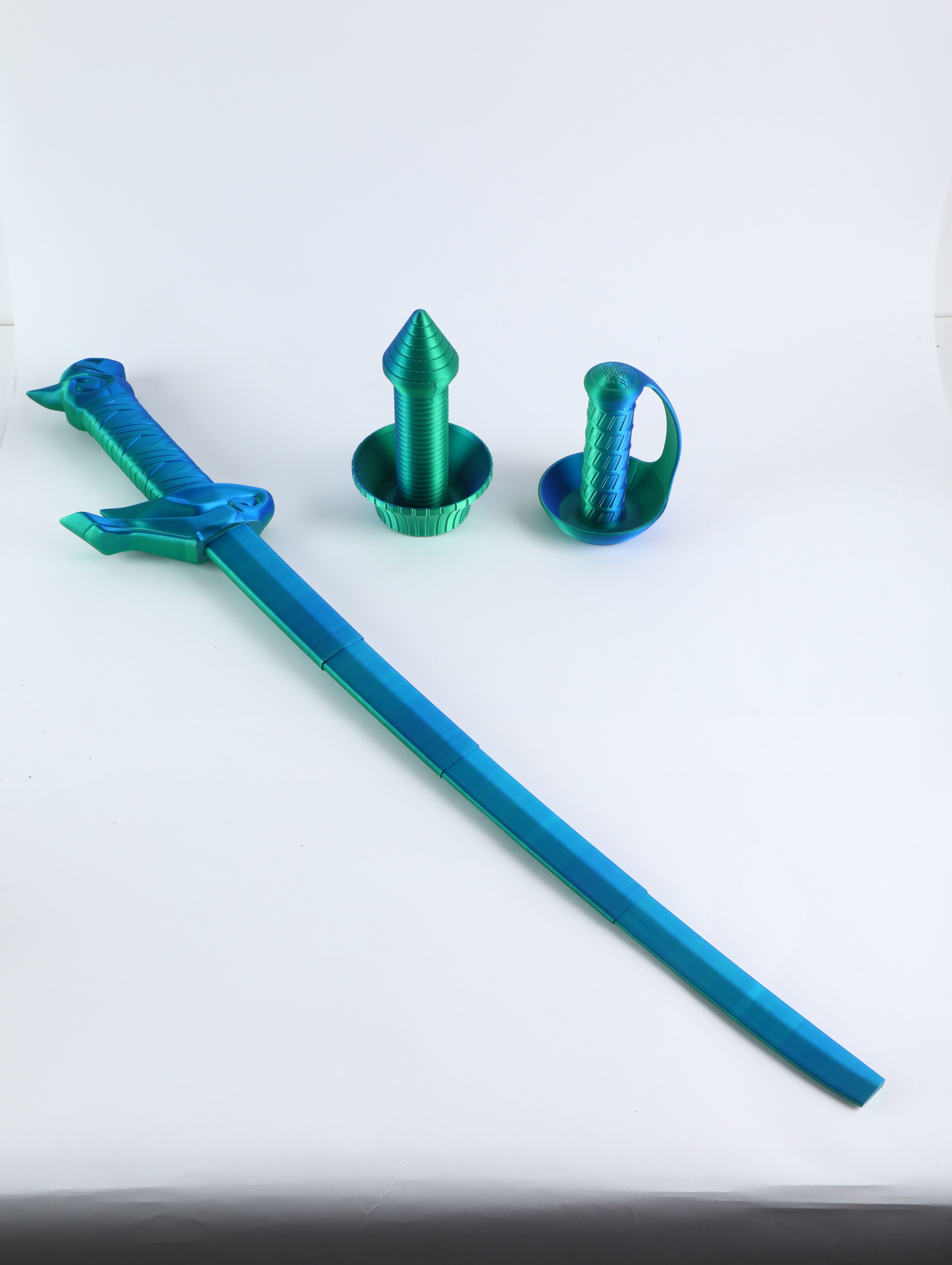 Sword Handles (3D Printed, PLA)