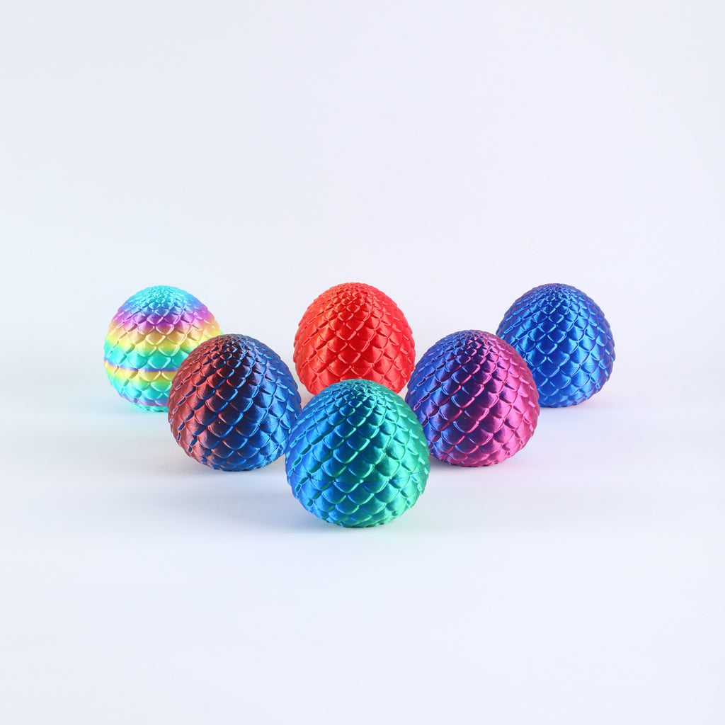 Dragon Scale Egg (3D Printed, PLA)