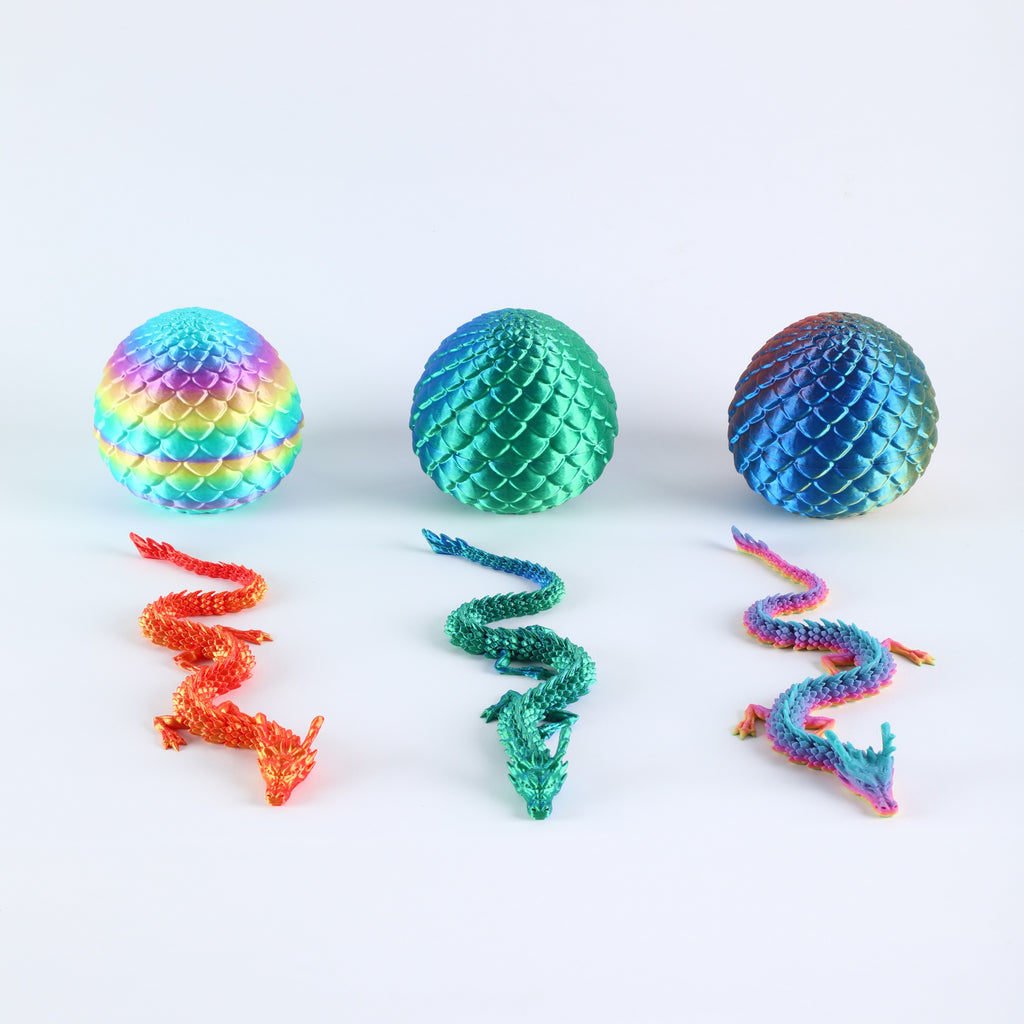 Dragon Scale Egg (3D Printed, PLA)