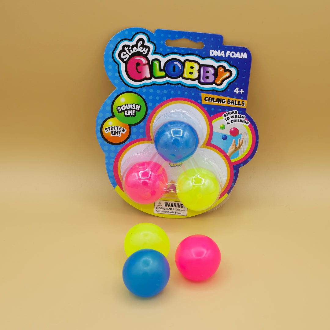 [230133] 12 Sets Colored Sticky Ball Set