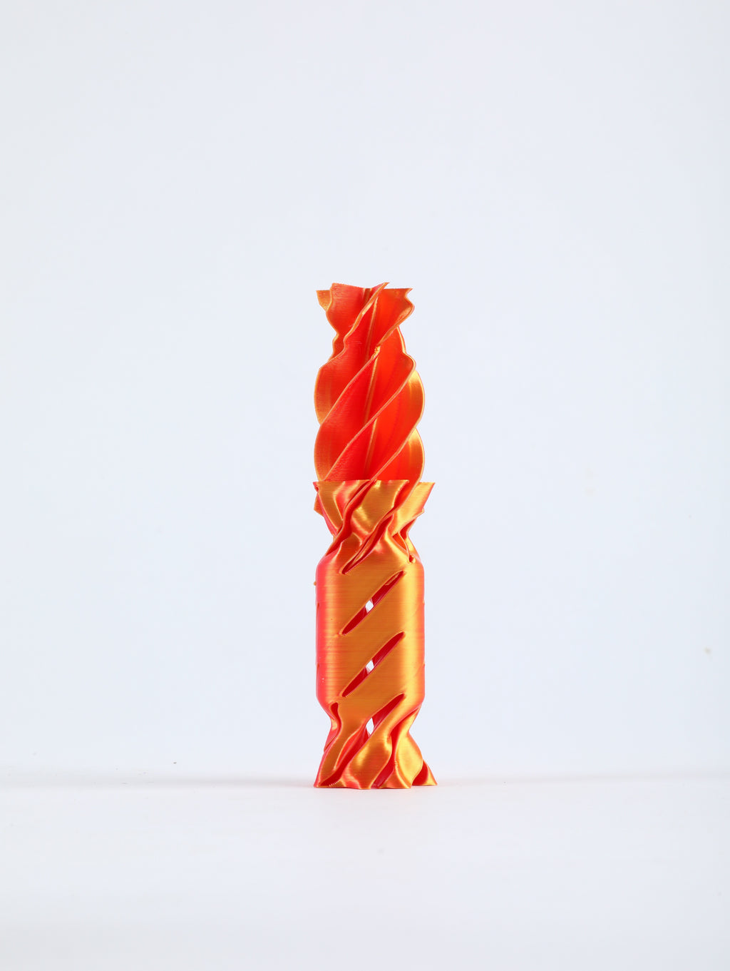 Assorted 3D Printed Decorative Shapes – Geometric Cube, Pineapple, Cone & Tree Collection for Desk Decor