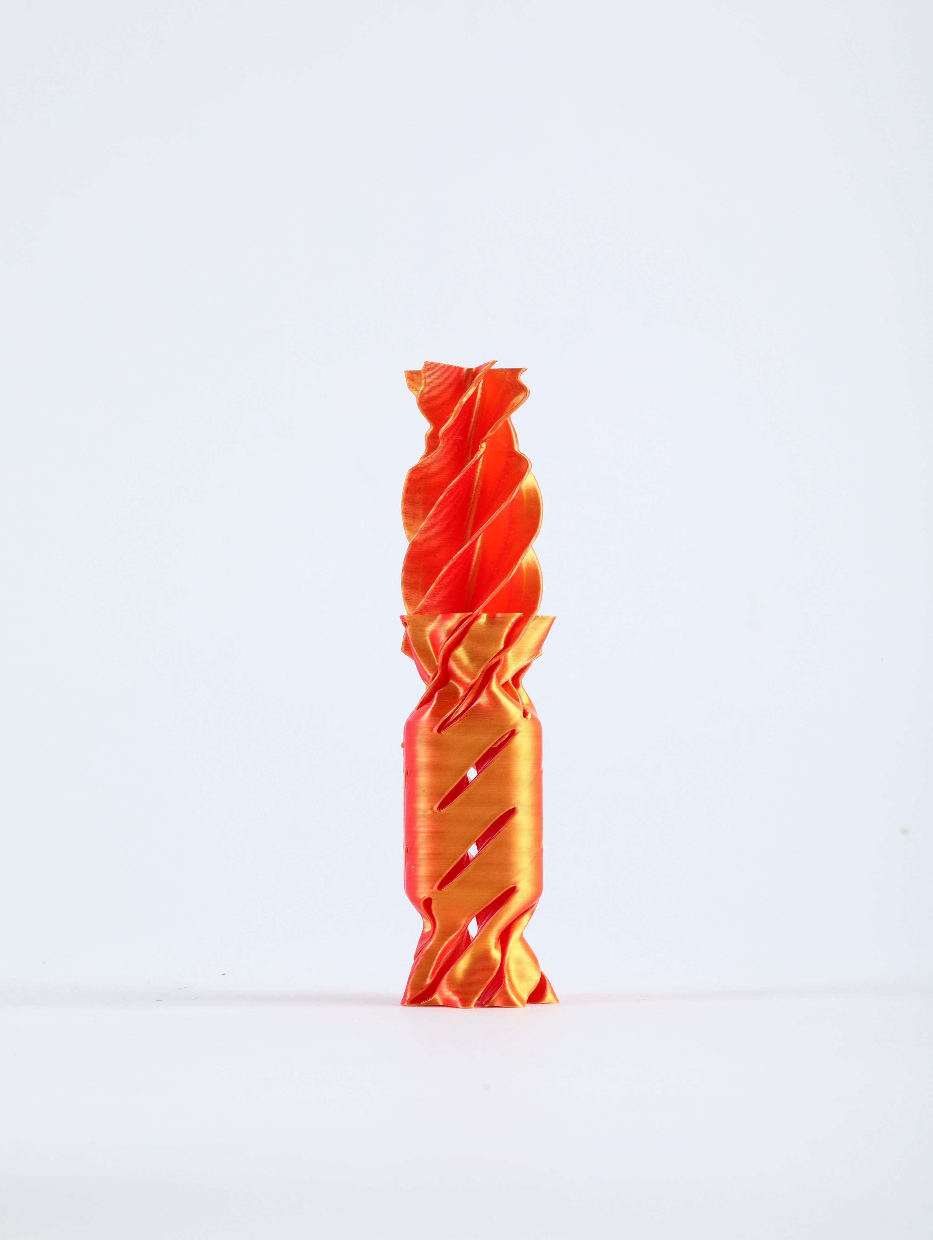 Assorted 3D Printed Decorative Shapes – Geometric Cube, Pineapple, Cone & Tree Collection for Desk Decor