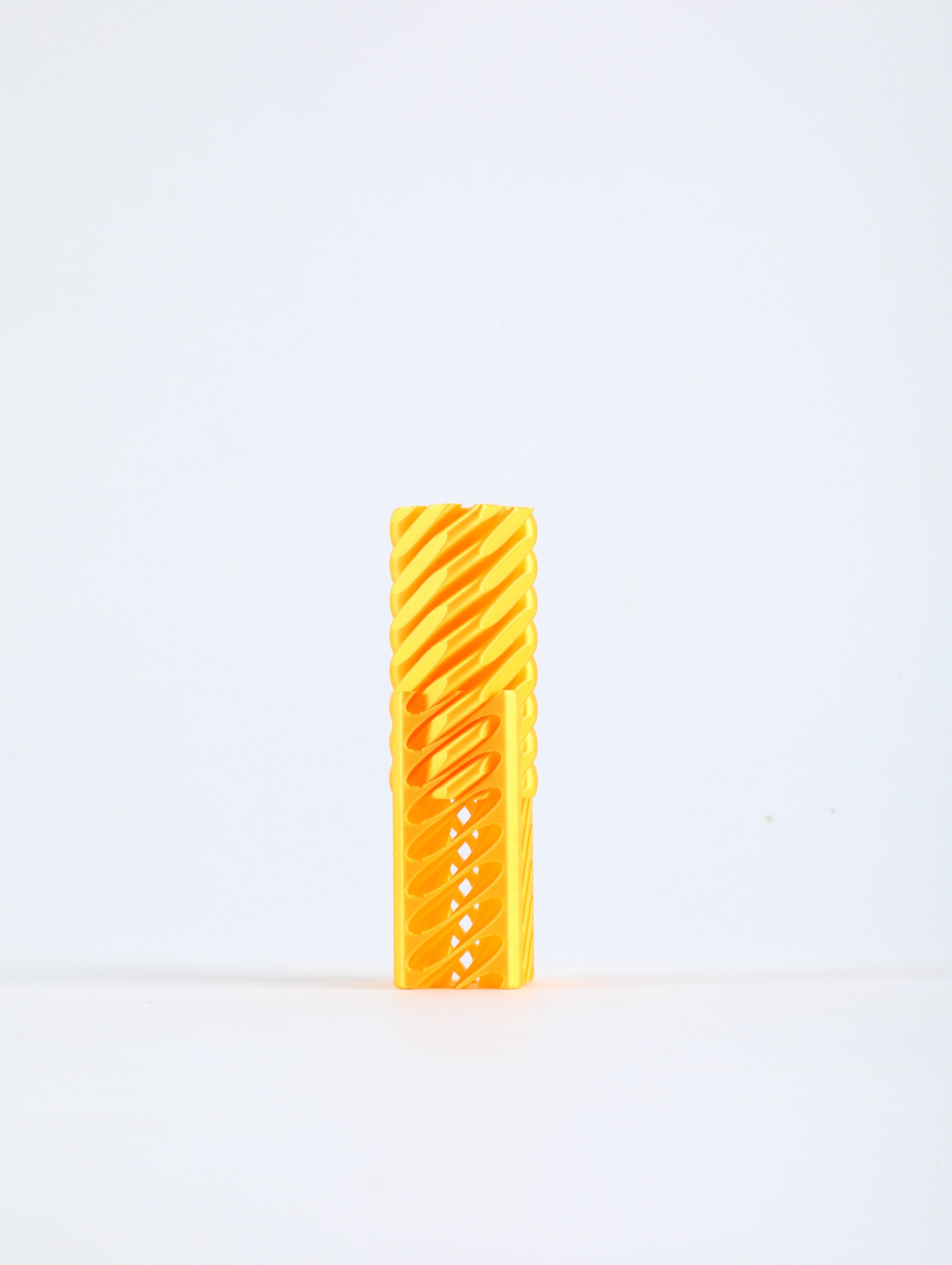 Assorted 3D Printed Decorative Shapes – Geometric Cube, Pineapple, Cone & Tree Collection for Desk Decor