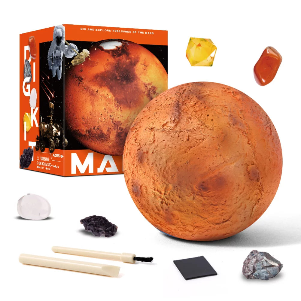 Explora el kit del tesoro de Marte: ¡descubre maravillas galácticas!