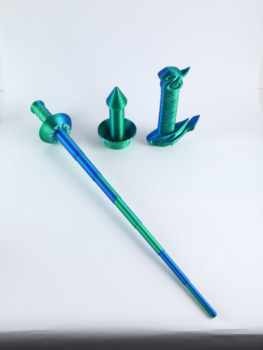 Sword Handles (3D Printed, PLA)