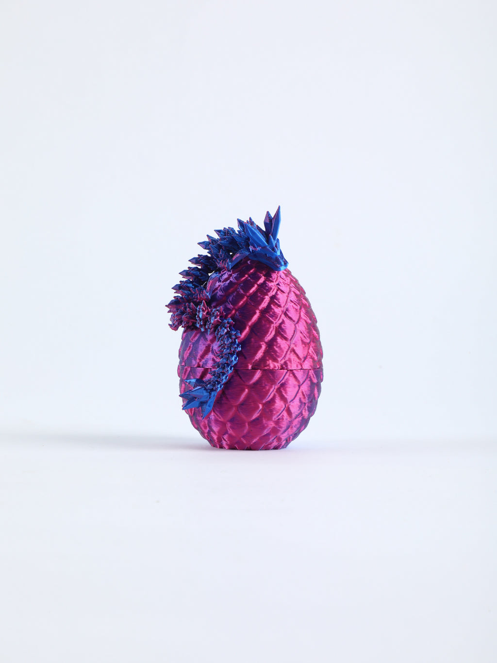 Dragon Egg & Hatchling Set – 4 Scale-Textured Eggs with Baby Dragons, Fantasy Collectible Desktop Decor