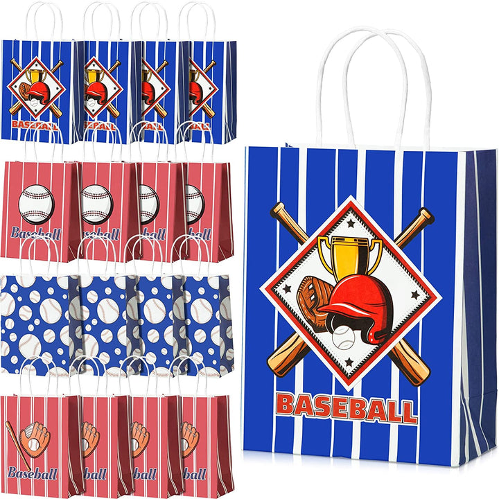 Hit a Home Run with Baseball Party Treat Bags! 32 Pcs