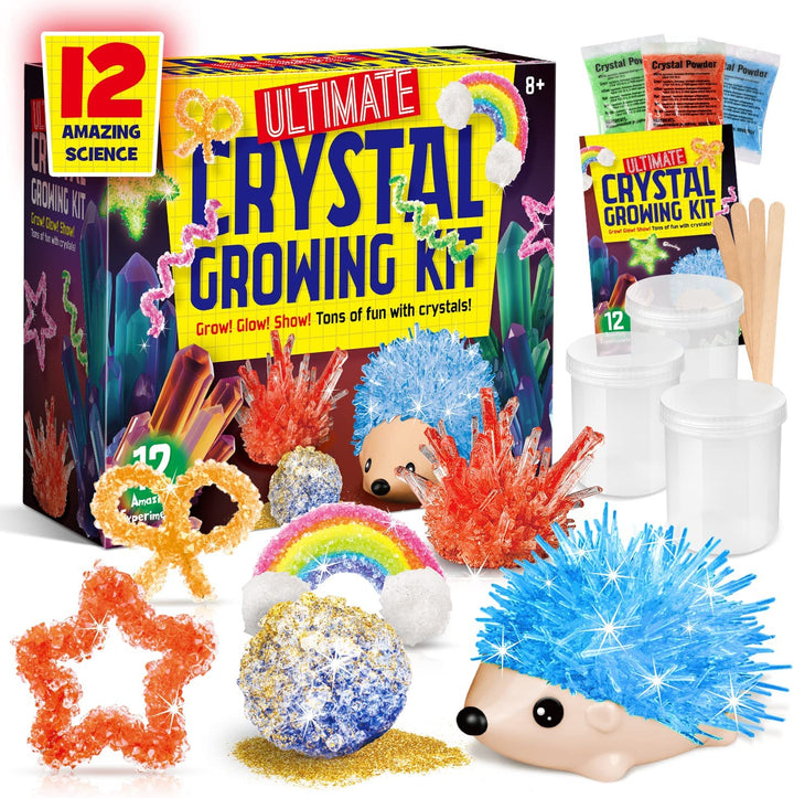 EDM075 - Crystal Wonderland con el kit divertido de ciencia brillante