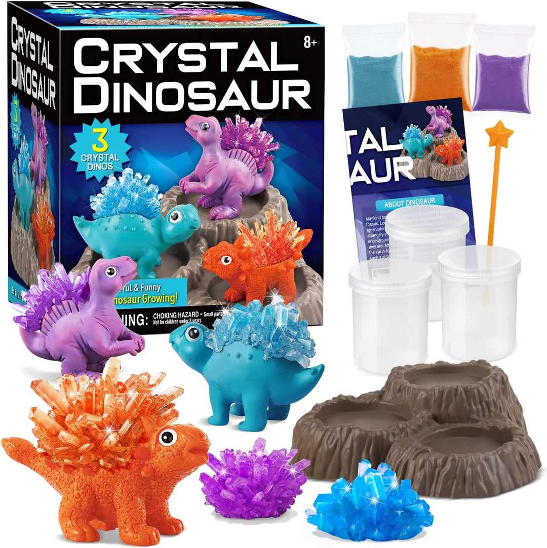 EDM081 - ¡Cultiva tus propios deslumbrantes cristales de dinosaurio con la magia de la ciencia!