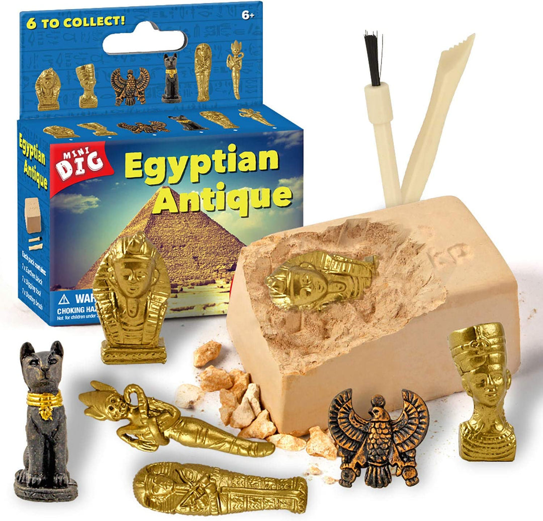 EDM060 - Six Box Unearth the Secrets of Ancient Egypt with the Egyptian Dig Kit