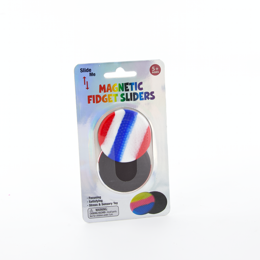 Magnetic Fidget Sliders - Bulk Pack of 36 for Wholesale - Stress-Relief Sensory Toys for Retailers