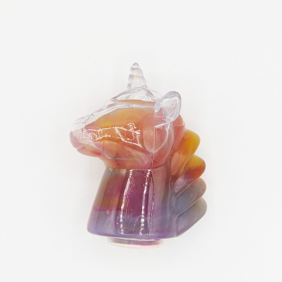 Paquete de 12 Slime de unicornio encantador: gel de juego de fantasía colorido y blando